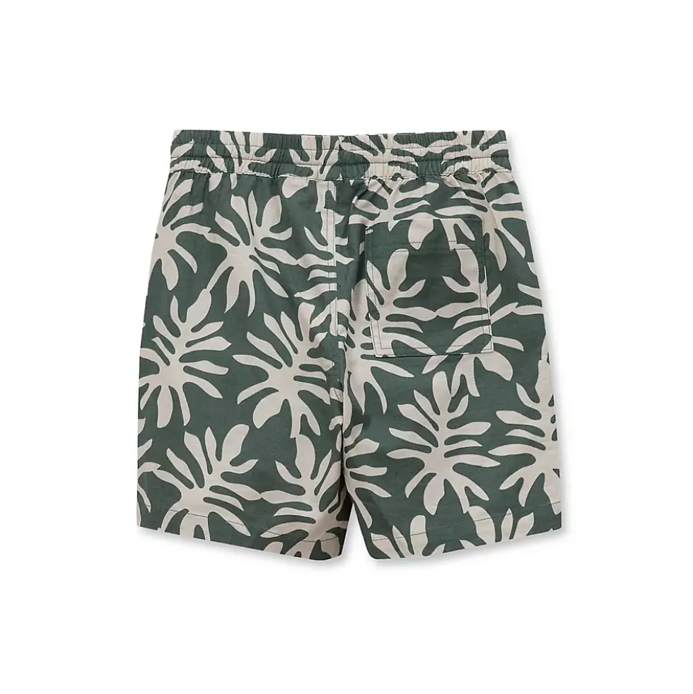 Boys Linen Slub Shorts