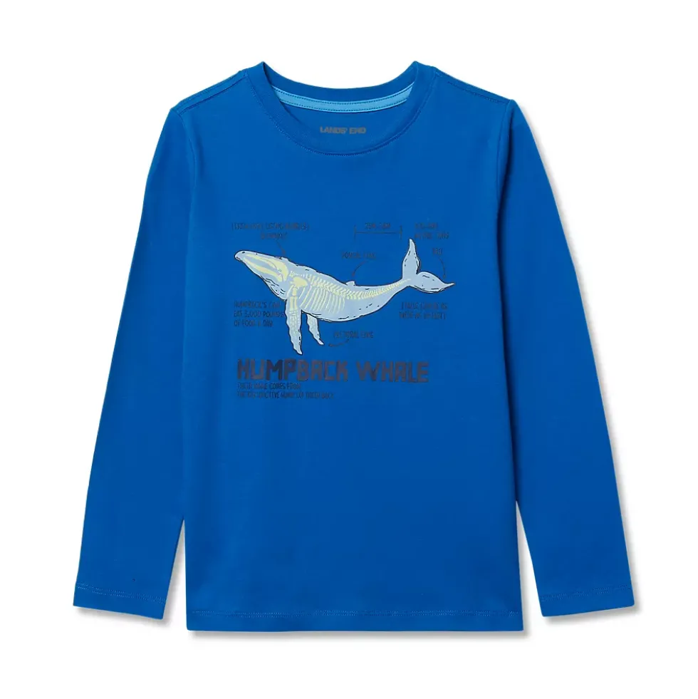 Boys Long Sleeve Graphic Tee