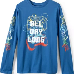 Boys Long Sleeve Graphic Tee