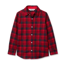 Boys Long Sleeve Poplin Shirt