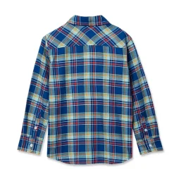 Boys Long Sleeve Poplin Shirt