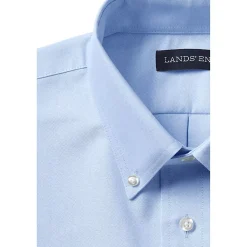 Boys Long Sleeve Solid Oxford Dress Shirt