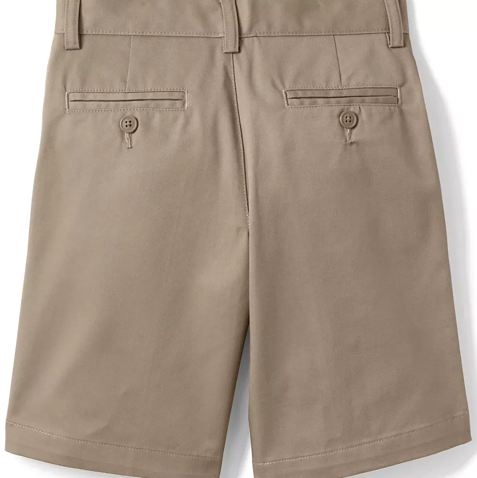 Boys Plain Front Blend Chino Shorts