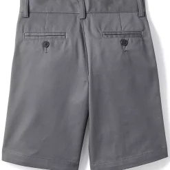 Boys Plain Front Blend Chino Shorts