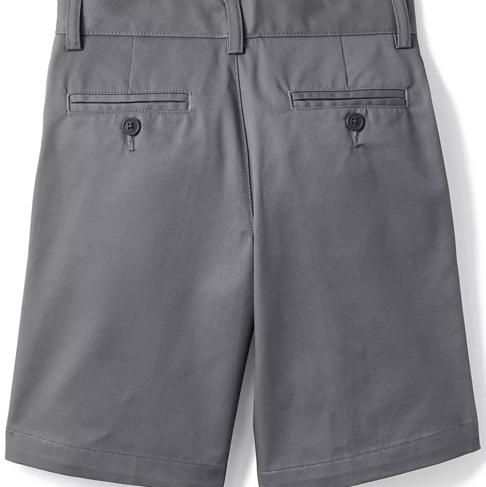 Boys Plain Front Blend Chino Shorts