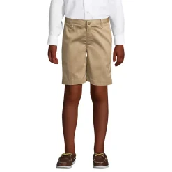 Boys Plain Front Blend Chino Shorts