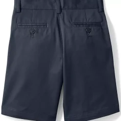 Boys Plain Front Blend Chino Shorts