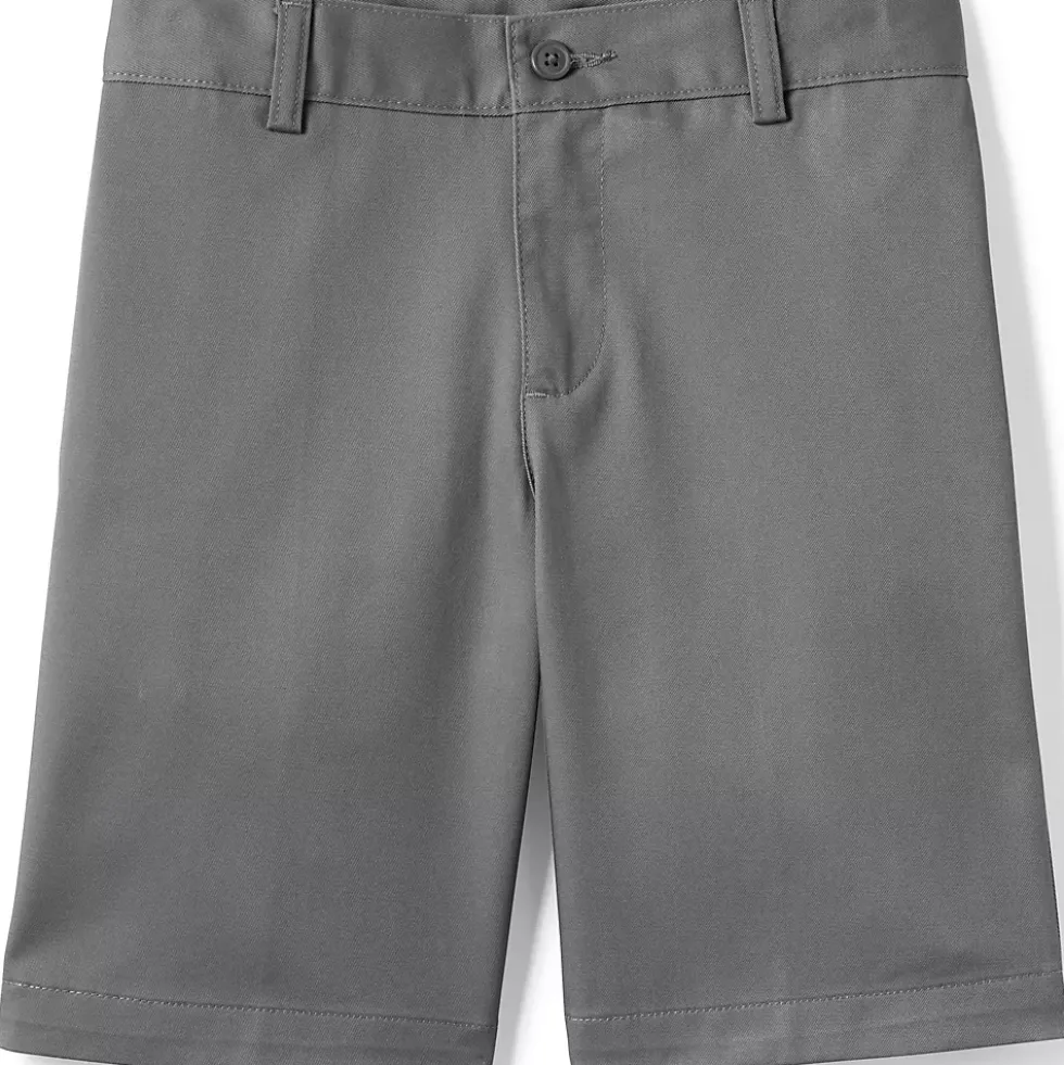 Boys Plain Front Blend Chino Shorts