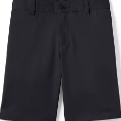 Boys Plain Front Blend Chino Shorts