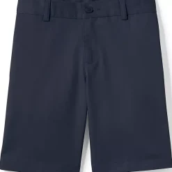 Boys Plain Front Blend Chino Shorts