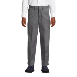 Boys Plain Front Dress Pants