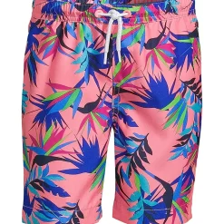 Boys Printed Volley Swim Trunks