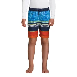 Boys Printed Volley Swim Trunks