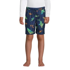 Boys Printed Volley Swim Trunks
