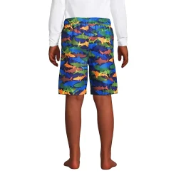 Boys Printed Volley Swim Trunks