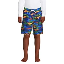 Boys Printed Volley Swim Trunks