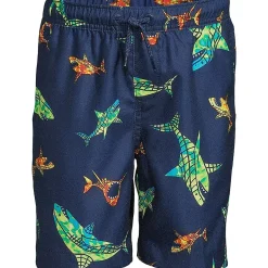 Boys Printed Volley Swim Trunks