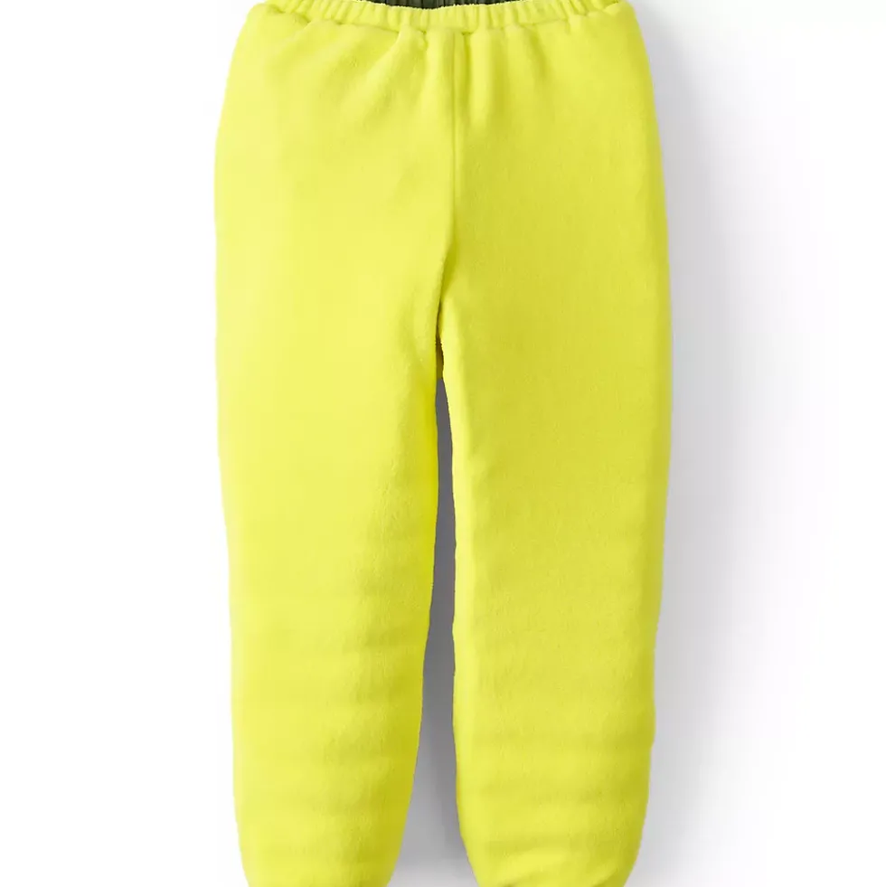 Boys Reversible Fleece Puffer Pants