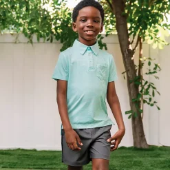 Boys Short Sleeve Adventure Performance Polo