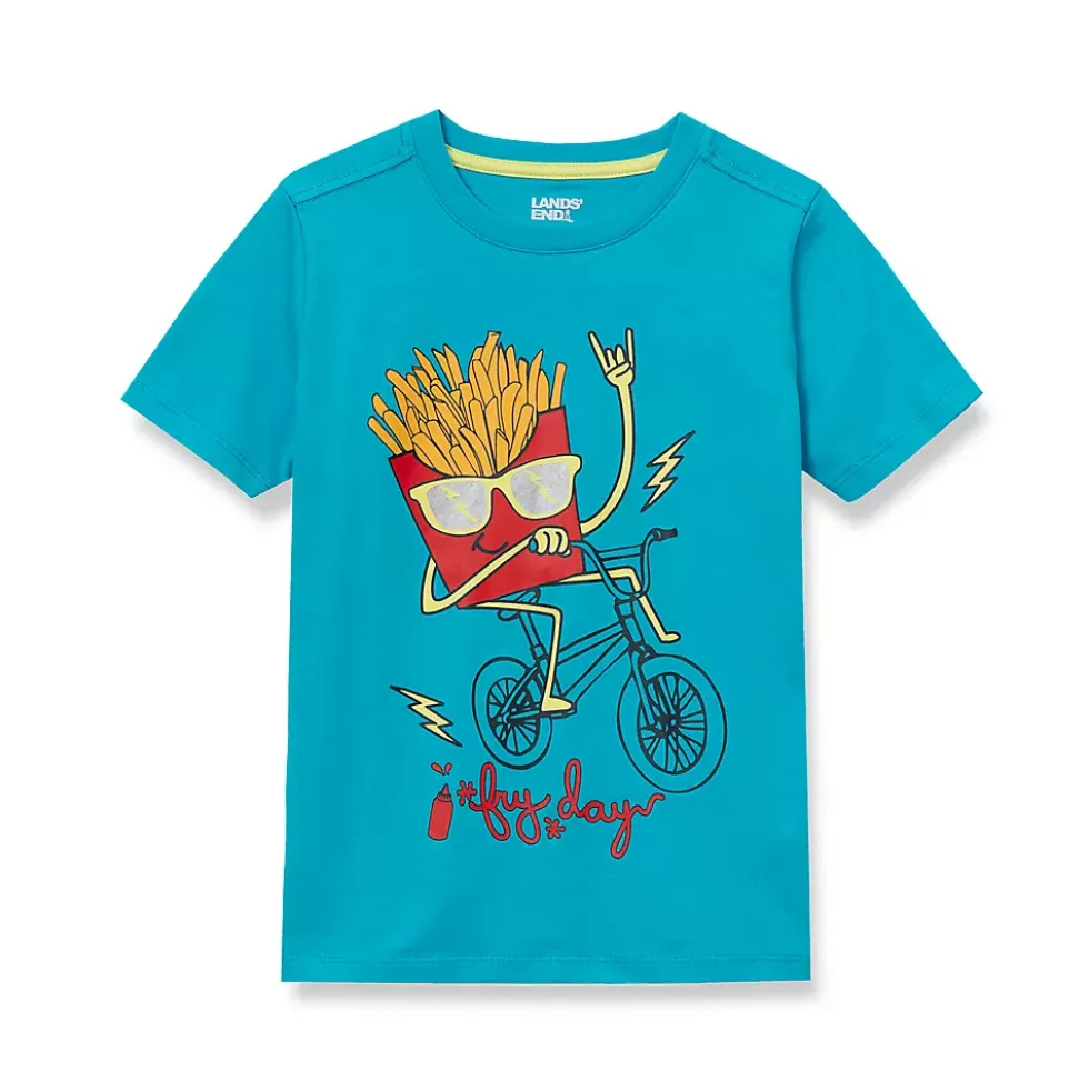 Boys Short Sleeve Graphic Tee