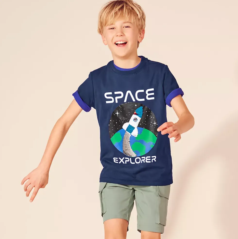 Boys Short Sleeve Graphic Tee