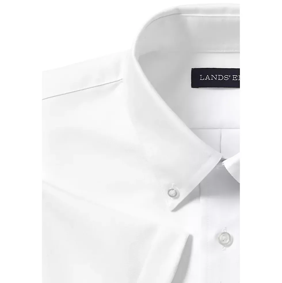 Boys Short Sleeve Oxford Dress Shirt