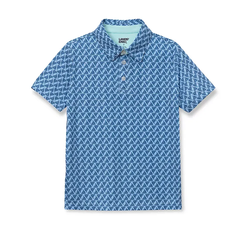 Boys Short Sleeve Performance Polo