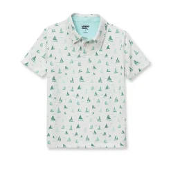 Boys Short Sleeve Performance Polo