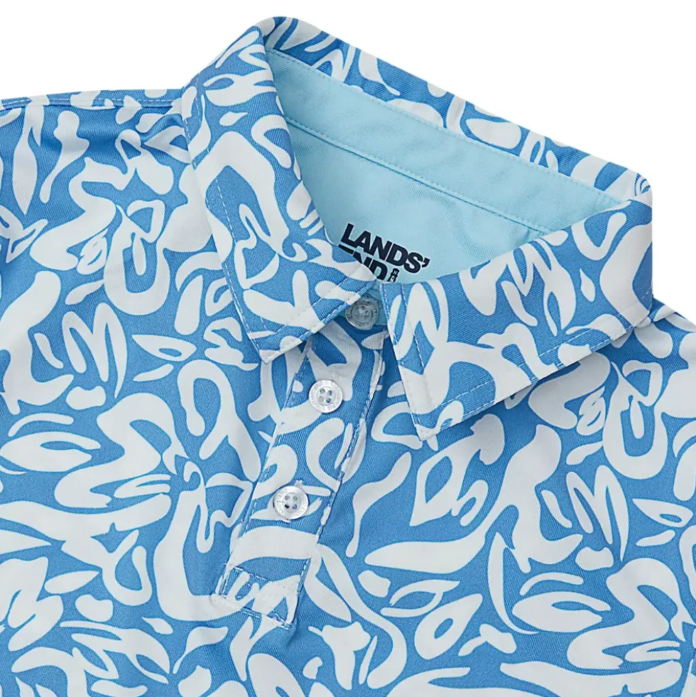 Boys Short Sleeve Performance Polo
