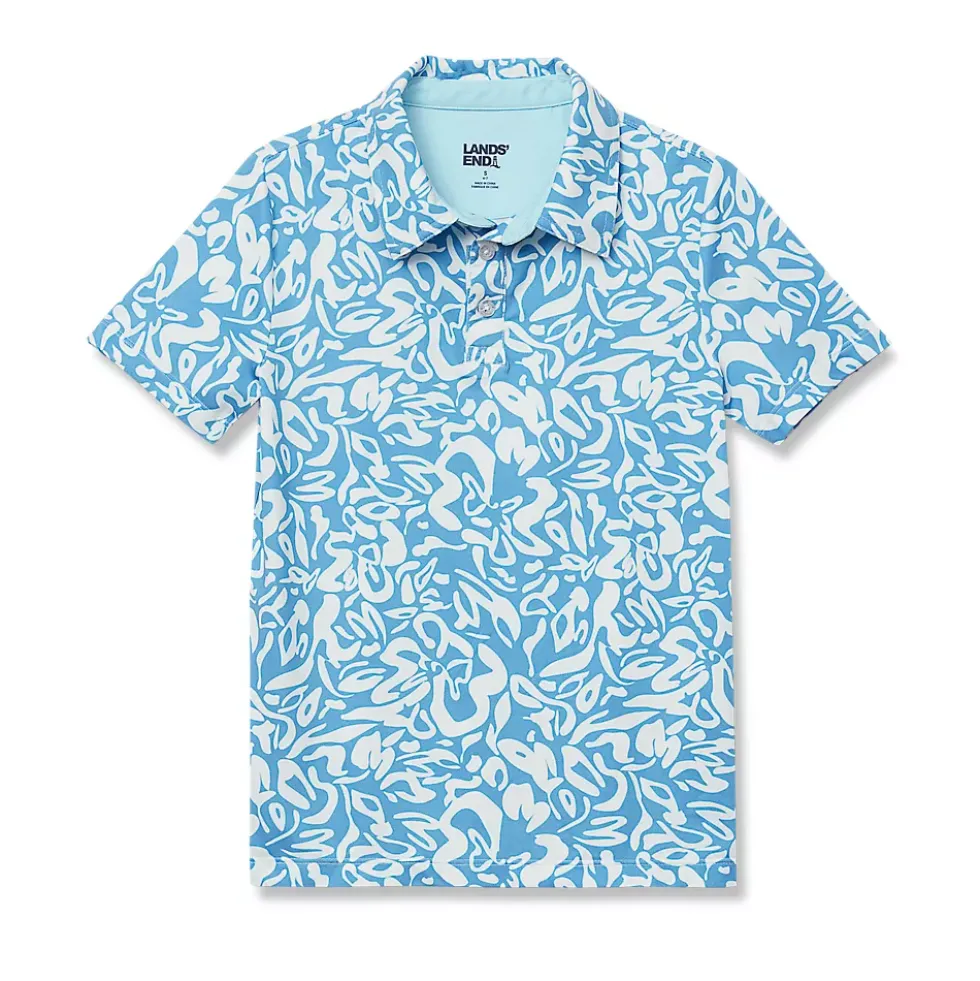 Boys Short Sleeve Performance Polo