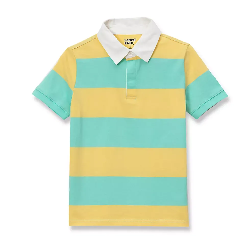 Boys Short Sleeve Rugby Polo