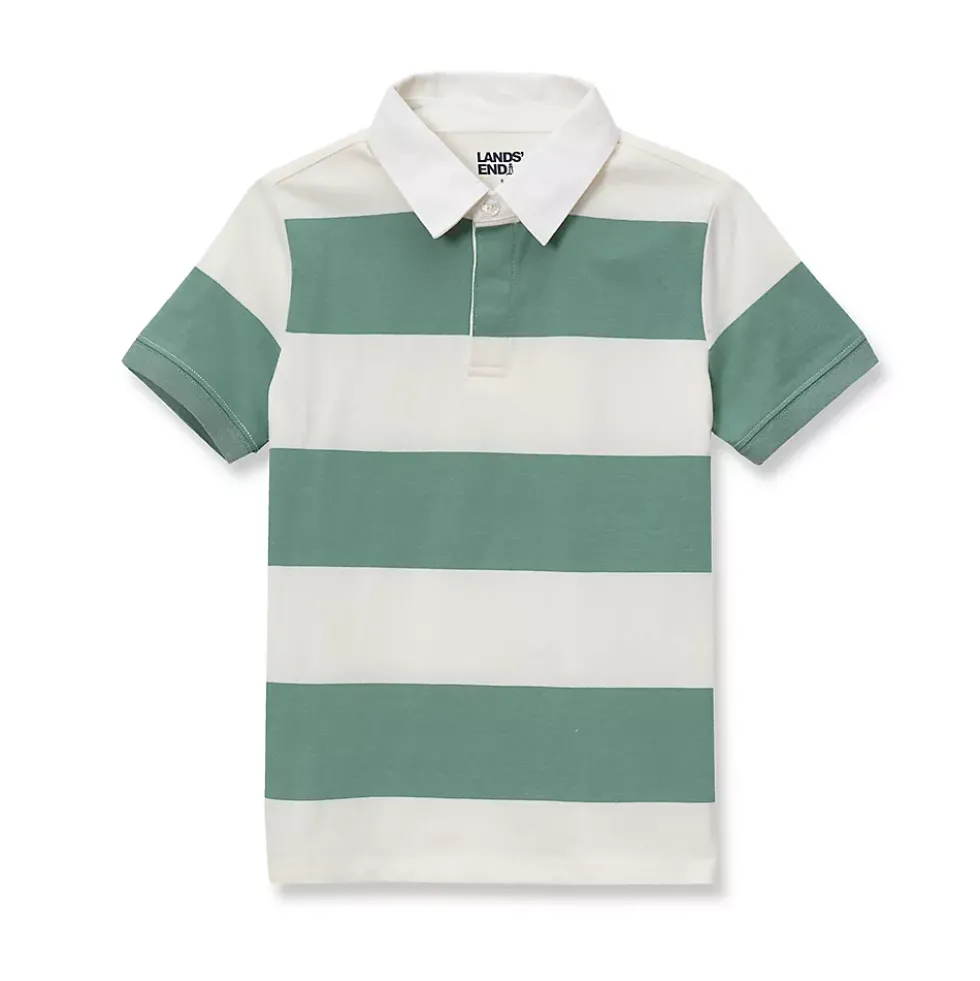 Boys Short Sleeve Rugby Polo