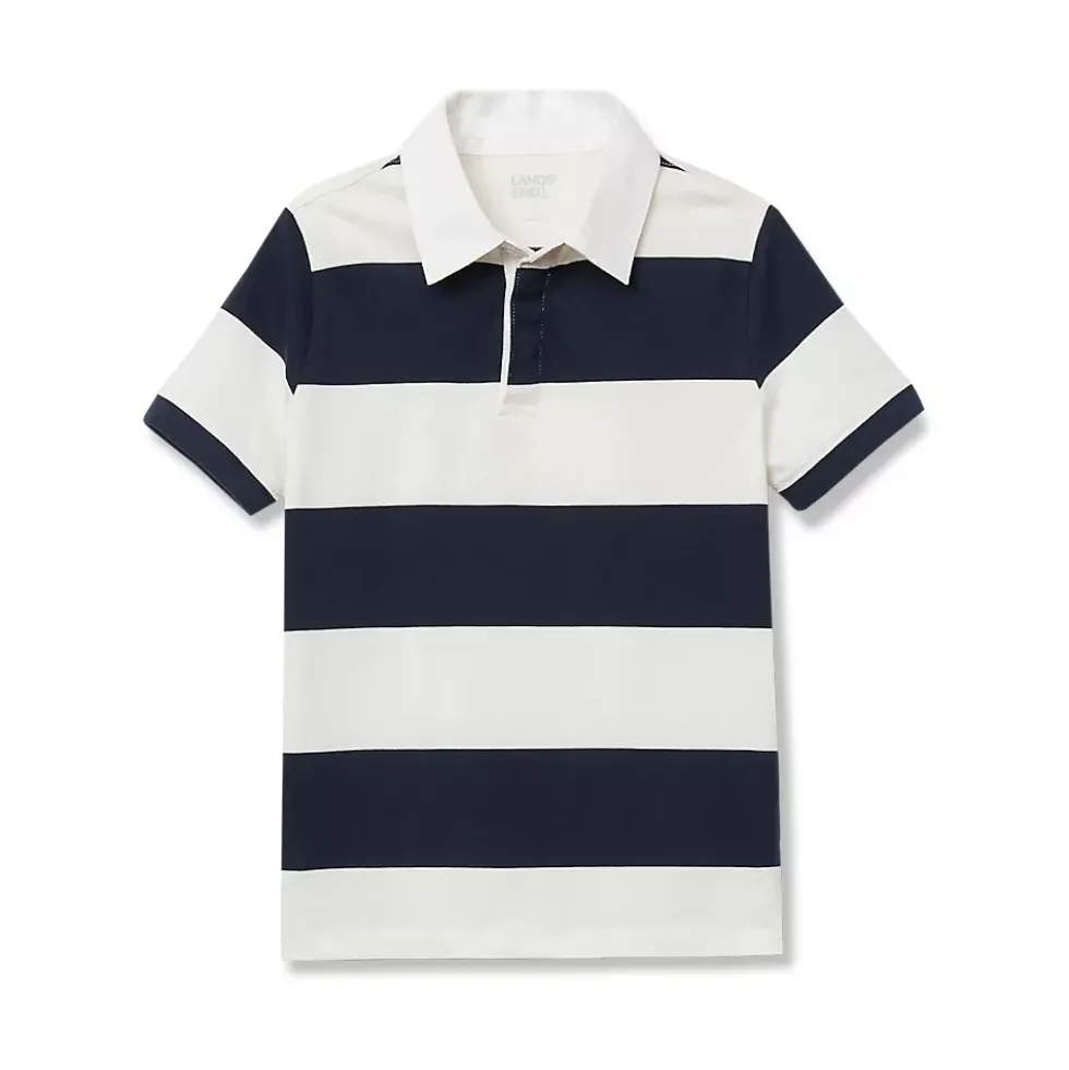 Boys Short Sleeve Rugby Polo