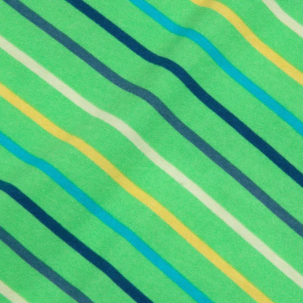 Boys Short Sleeve Stripe Crewneck Tee