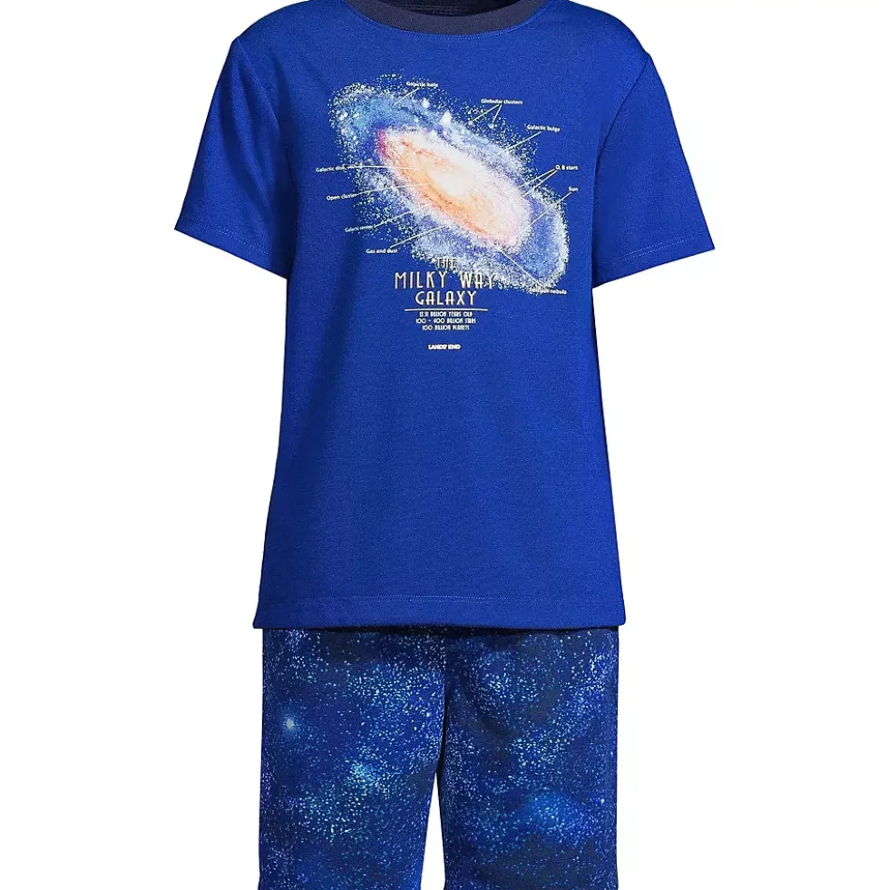 Boys Short Sleeve Tee and Shorts Pajama Set