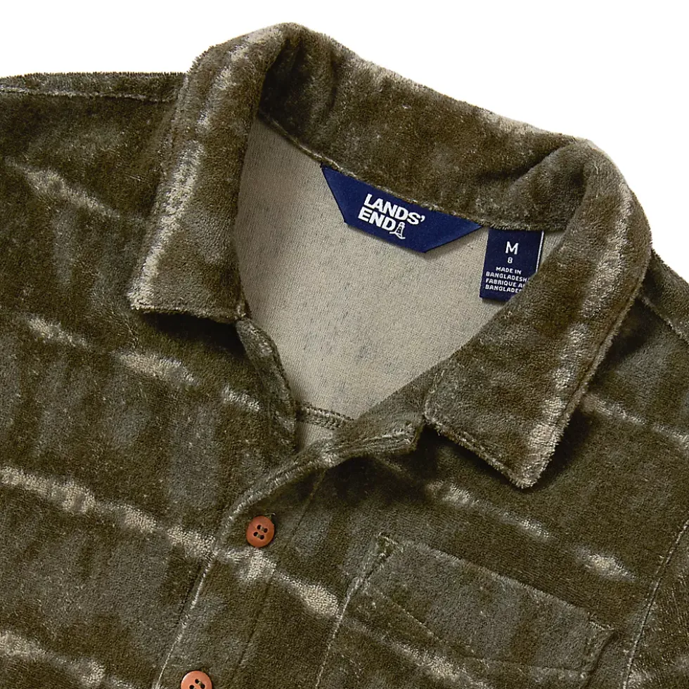 Boys Short Sleeve Terry Cover Up Set