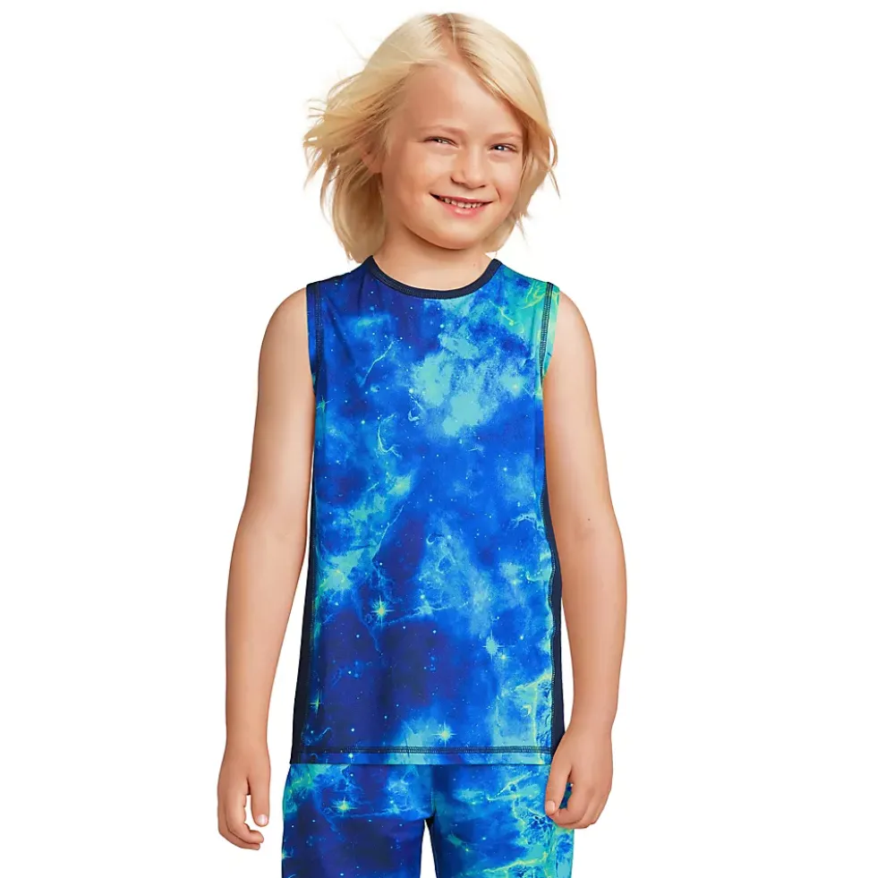 Boys Sleeveless Active Tee