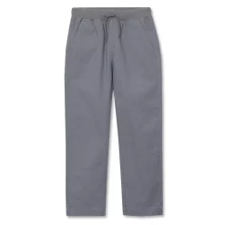 Boys Stretch Soft Rib Waist Iron Knee Pull On Pants