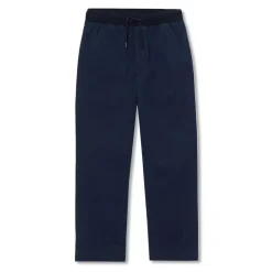 Boys Stretch Soft Rib Waist Iron Knee Pull On Pants
