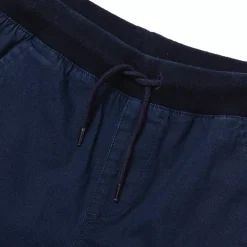 Boys Stretch Soft Rib Waist Iron Knee Pull On Pants