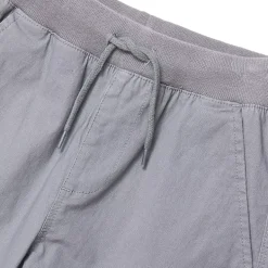 Boys Stretch Soft Rib Waist Iron Knee Pull On Pants