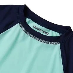 Boys Sunshade UPF 50 Chlorine Resistant Short Sleeve Crew Neck Rash Guard