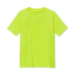 Boys Sunshade UPF 50 Chlorine Resistant Short Sleeve Crew Neck Rash Guard