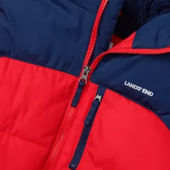 Boys Water Resistant Sherpa Lined Coat