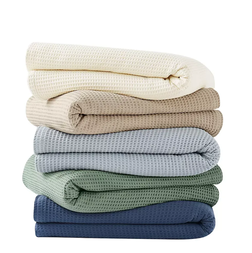 Cannon Heritage Cotton Waffle Weave Bed Blanket