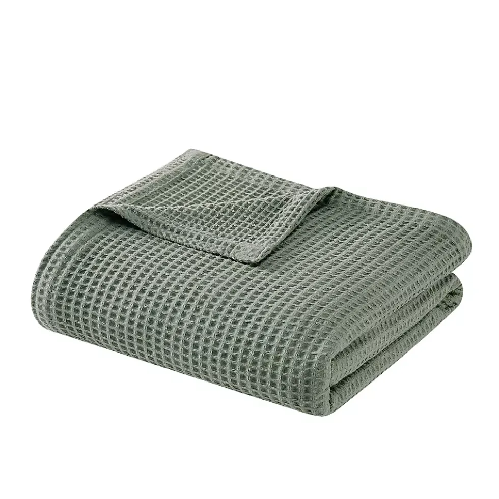Cannon Heritage Cotton Waffle Weave Bed Blanket