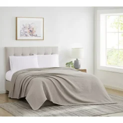 Cannon Heritage Cotton Waffle Weave Bed Blanket