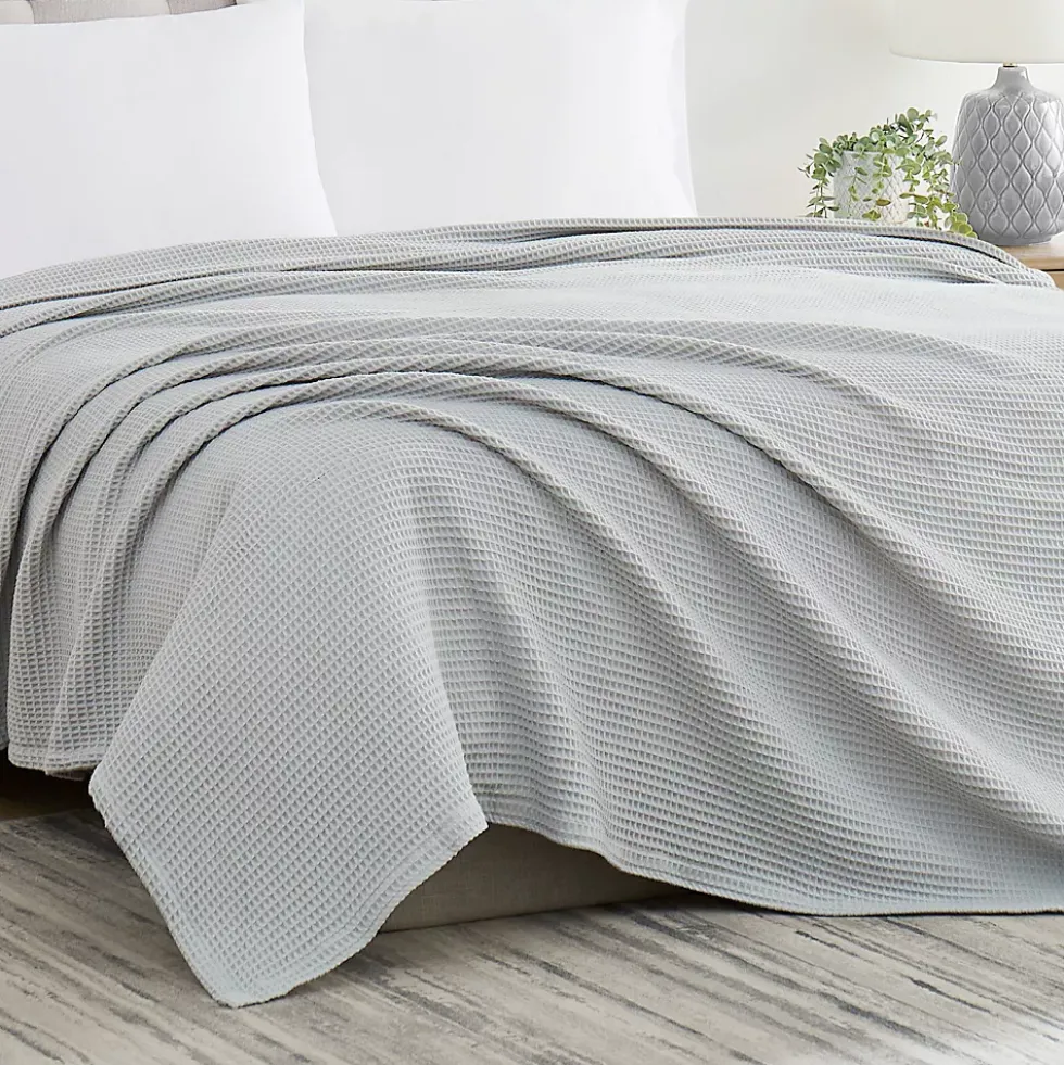Cannon Heritage Cotton Waffle Weave Bed Blanket