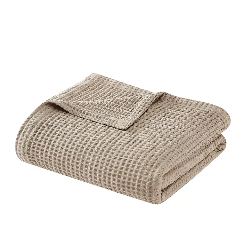 Cannon Heritage Cotton Waffle Weave Bed Blanket