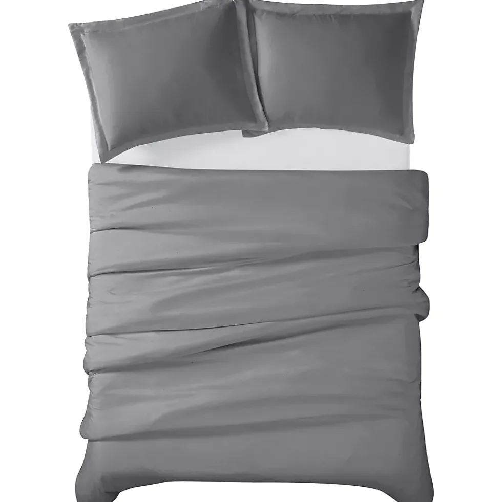 Cannon Heritage Solid Duvet Cover Set